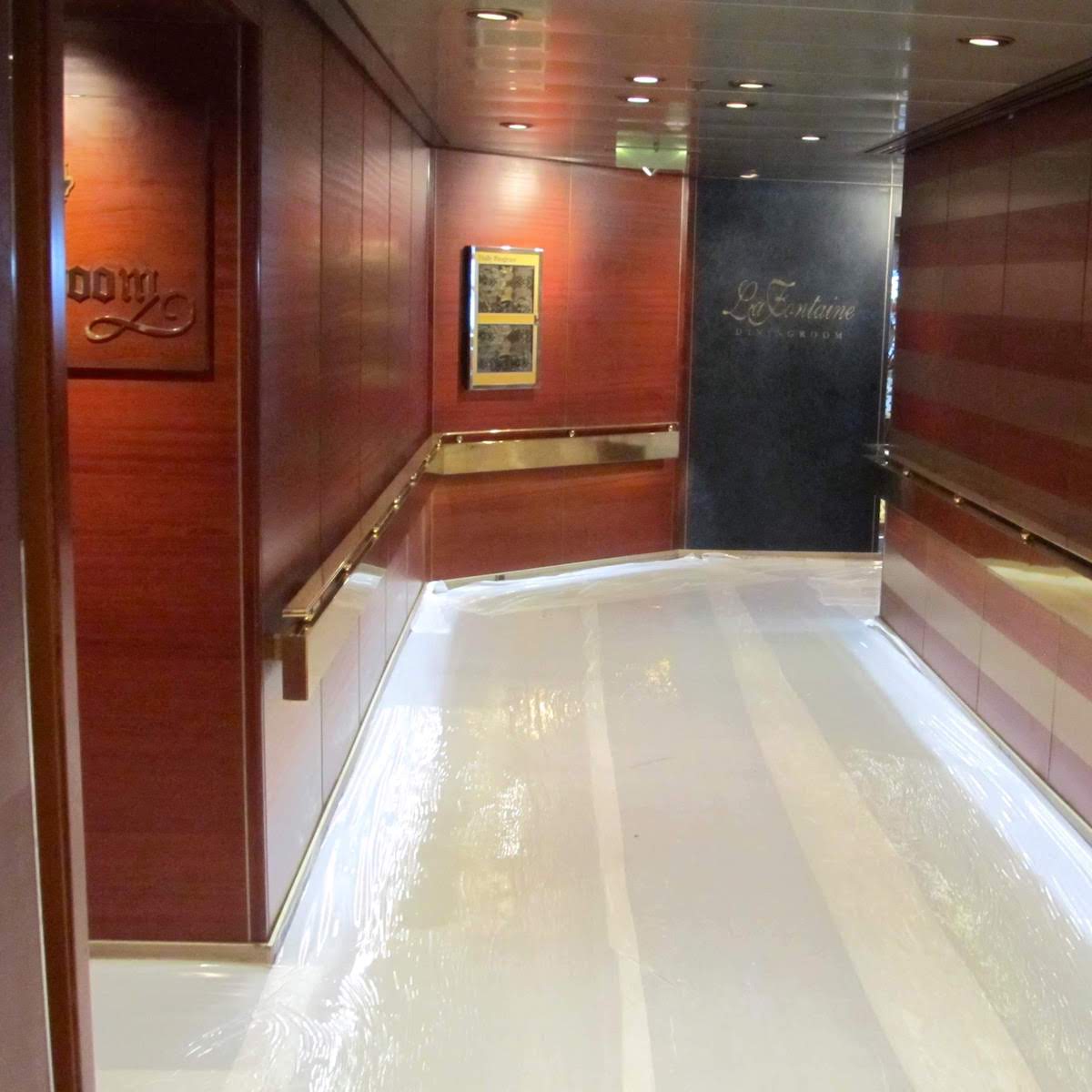 Carpet Film Protecting Cruise Ship Carpet