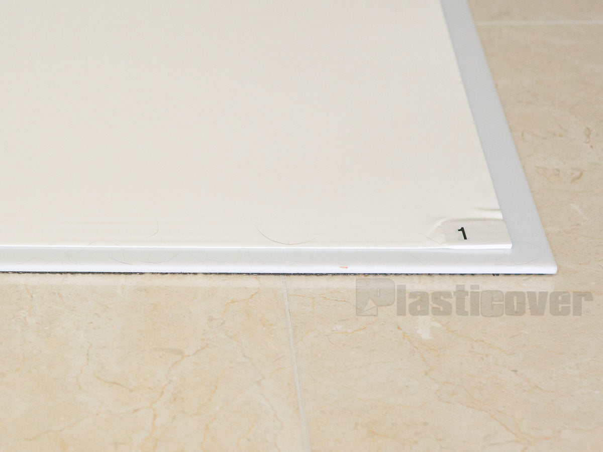 White Clean Room Mat on Base