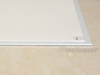 White Clean Room Mat on Base