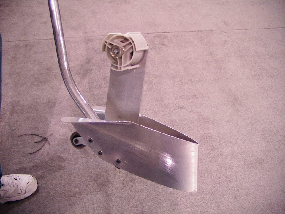 Heavy-duty carpet plow for seamless carpet installation and expo events