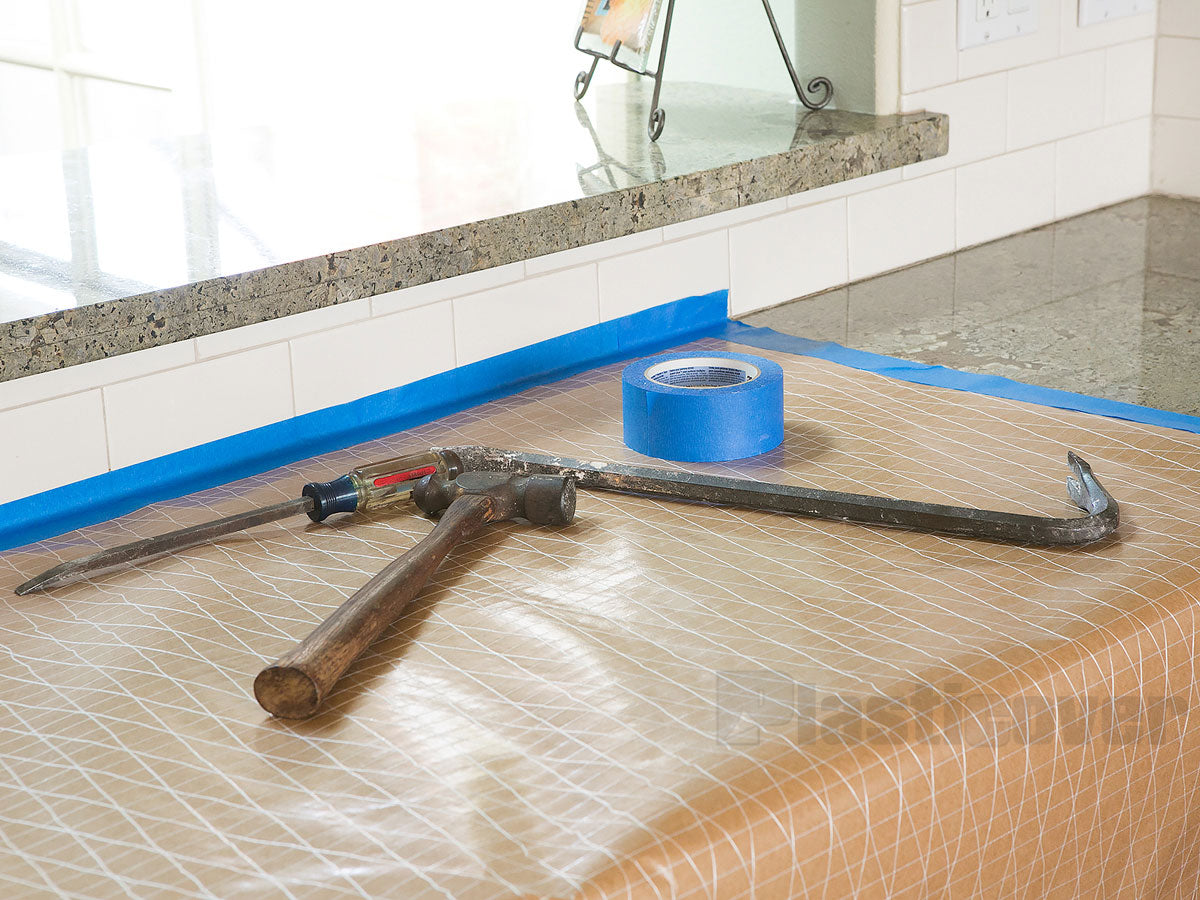 Protecting Counters from Tool Surface Damage Kraft Paper